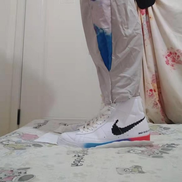 Nike Blazer Mid Sneakers Shoes. - Picture 5 of 6